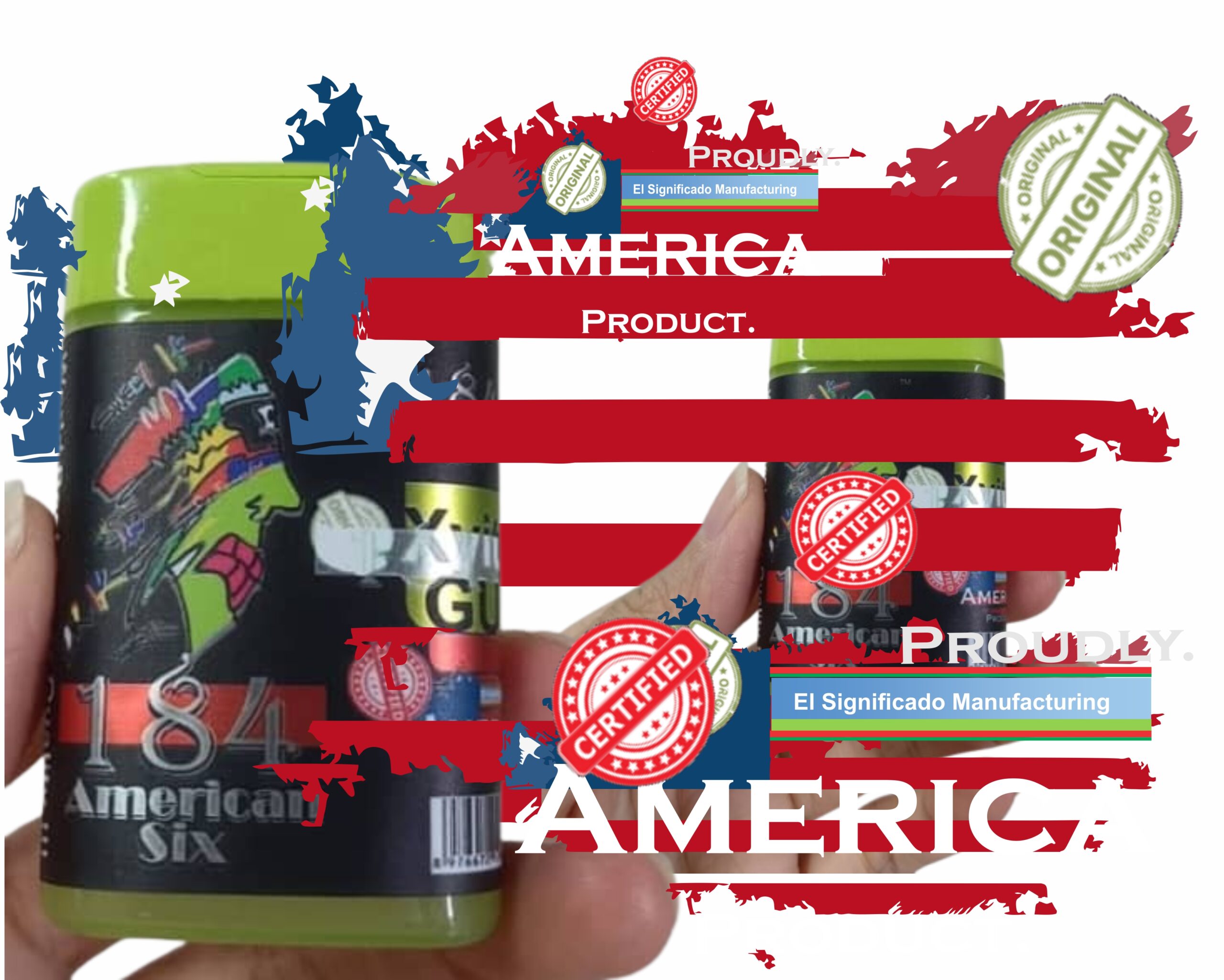 184 American Six Brand cg 20ML MAGGIO 2025