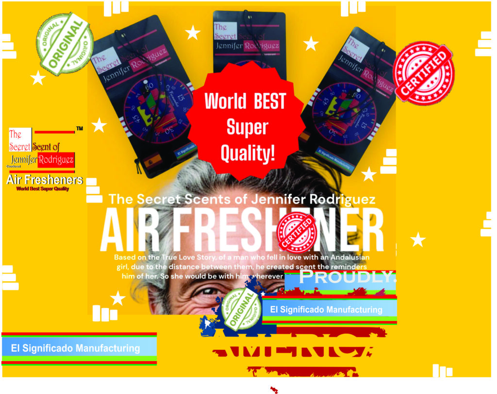Air Freshener -SSJR- The Secret Scents of Jennifer Rodriguez ss
